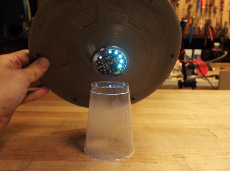 UFO Flying Saucer with Circuit Playground Express