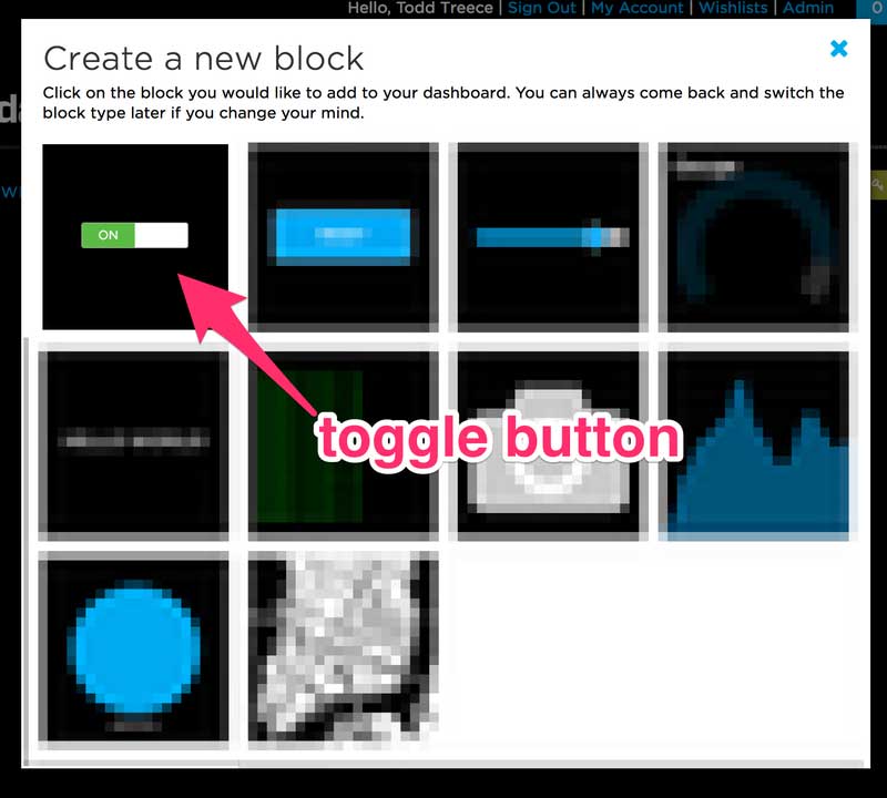 Toggle Button